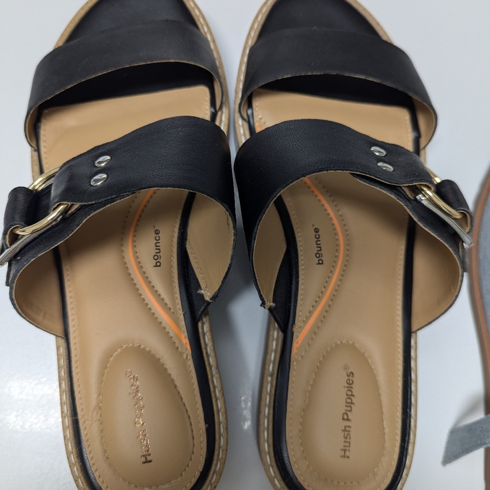 Hush puppies platform sandals